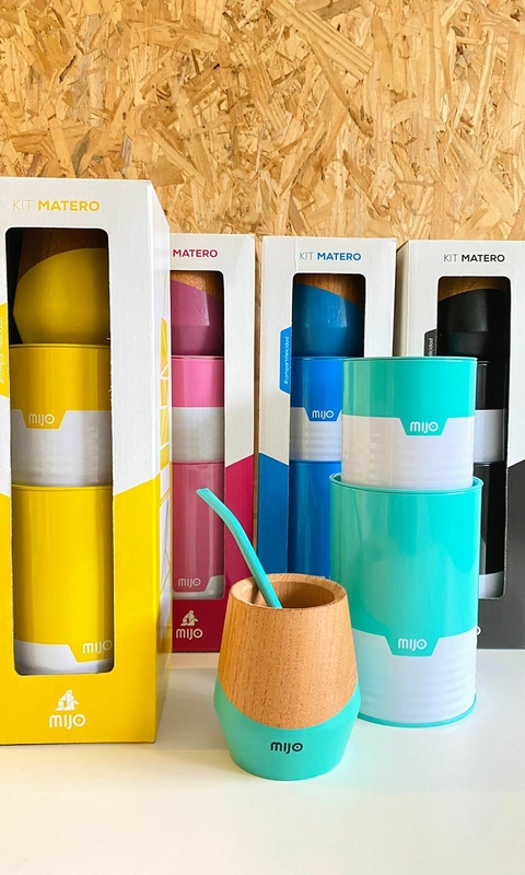MATE MIJO + SET DE LATAS