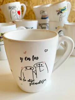 TAZA FLORK AMISTAD