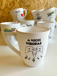 TAZA FLORK AMISTAD