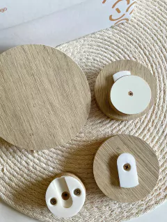 PERCHEROS CIRCULOS X3 - comprar online