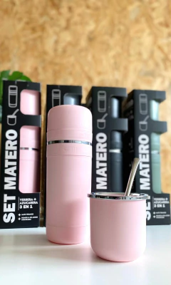 SET MATERO YERBERA/AZUCARERA Y MATE SILVER