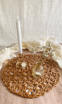 INDIVIDUAL TRAMA - TOSTADO - Ayquelindo