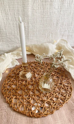 INDIVIDUAL TRAMA - TOSTADO - comprar online