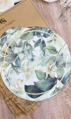 SET X24 INDIVIDUALES DE PAPEL GIARDINO - Ayquelindo