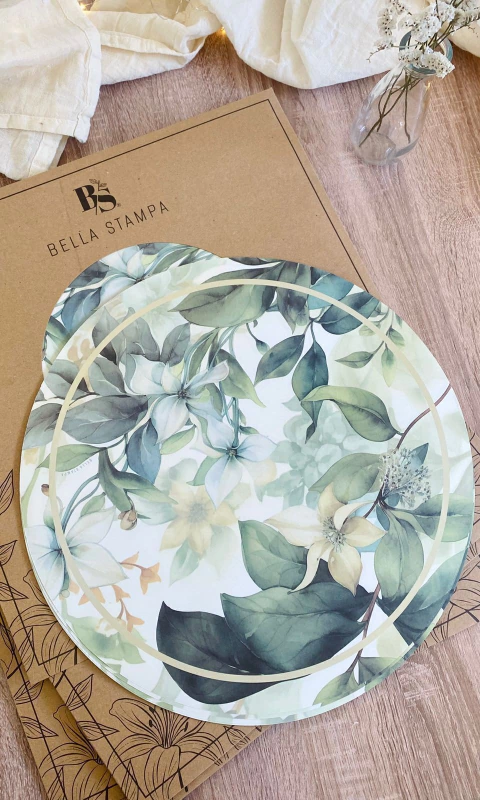 SET X24 INDIVIDUALES DE PAPEL GIARDINO - comprar online