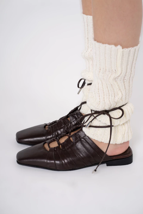 mules LAUDER chocolate (pre order)