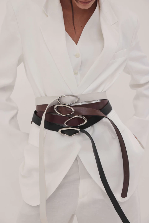 WANG belt - choco vintage - buy online