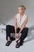 LINE flats - BLACK - tienda online