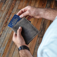 Portapasaporte - Portadocumentos - Vakapi Cueros