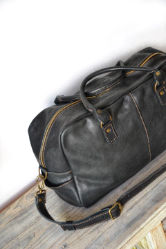 Bolso de mano - version cuero