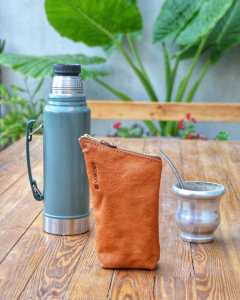 Yerbera de cuero - tienda online