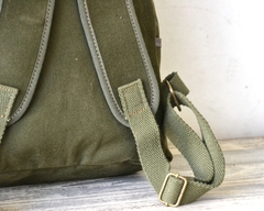 Imagen de Mochila Lona y cuero