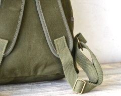 Imagen de Mochila Lona y cuero