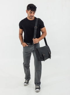 Imagen de Morral de cuero modelo Classic