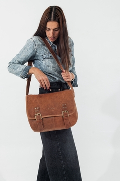 Morral de cuero modelo Classic en internet