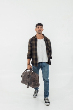 Bolso de mano - version cuero - comprar online
