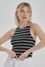 MUSCULOSA RAYADA VOILA - comprar online