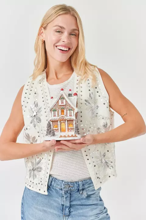 REMERA MEGHAN TEJIDA