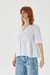BLUSA BRODERIE V - tienda online