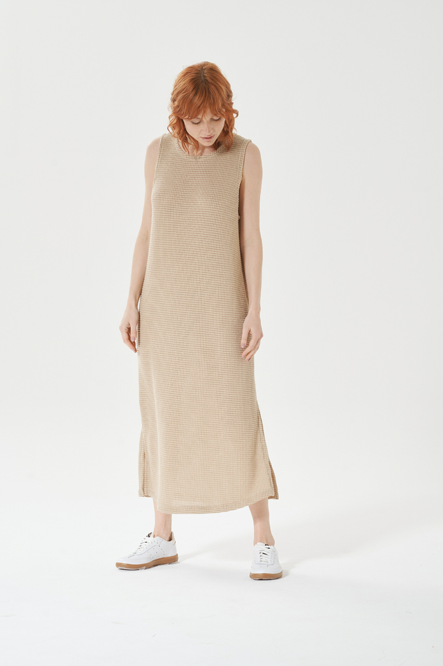 Maxi Vestido Wafle Meghan thumbnail 2