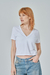 REMERA BABY TEE BASICA CROP ESC V - comprar online