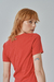 REMERA BABY TEE BASICA CROP ESC V - comprar online