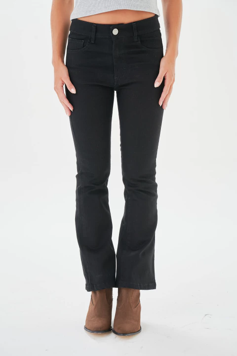 JEAN FLARE NEGRO - comprar online