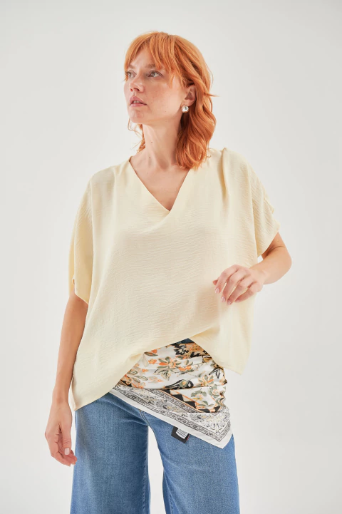 BLUSA CREP MADRID - comprar online