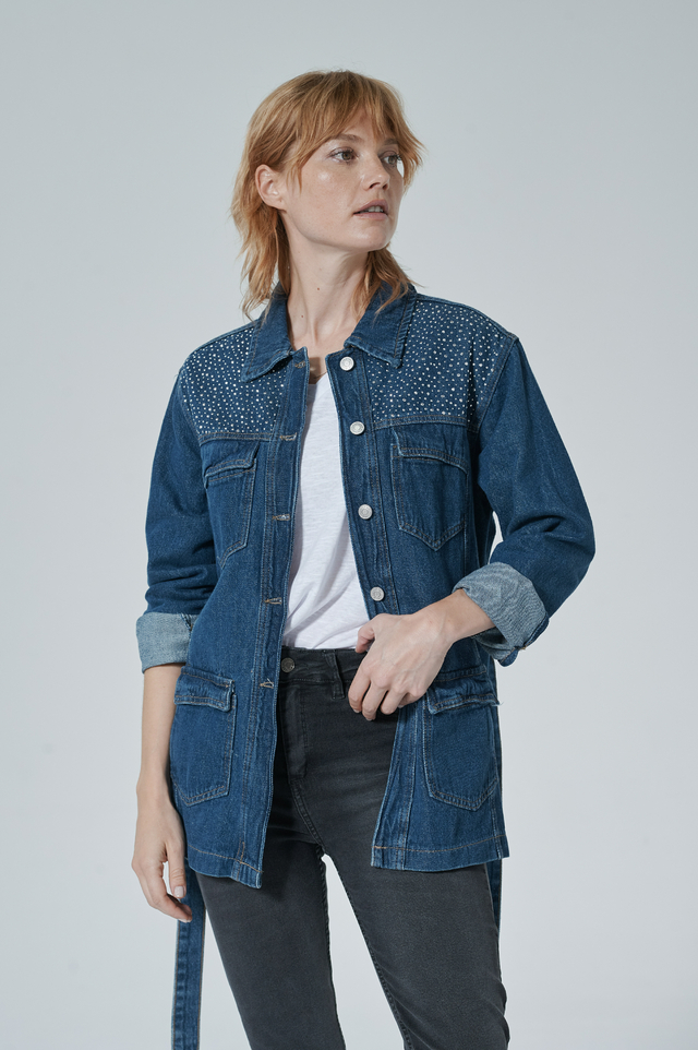 Campera Denim Nuit Parka thumbnail 2