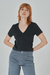 REMERA BABY TEE BASICA CROP ESC V - TCG