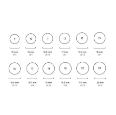 Anillo Irregular Plata 925 - tienda online