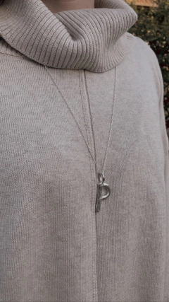 Colgante Inicial mediana - Plata 925 - db jewellery