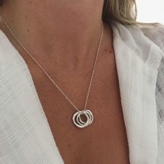 Colgante irregular mini plata en internet