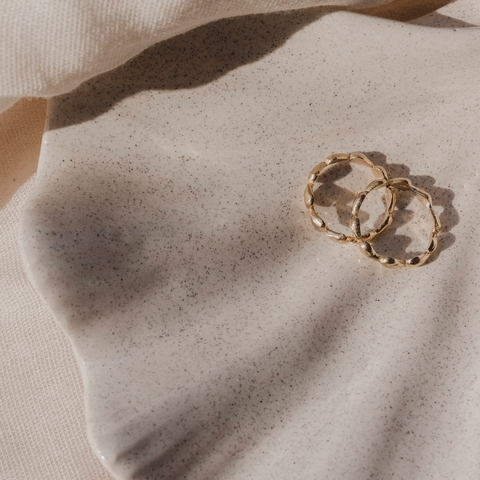 Anillo Gota Bronce