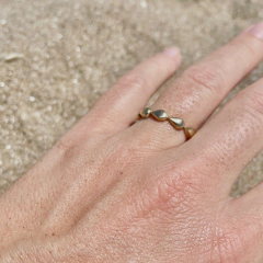 Anillo Gota Bronce en internet