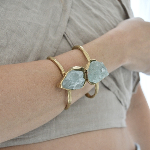 Brazalete Aquamarina