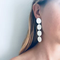 Aros Madrid XL bañados en Plata - comprar online