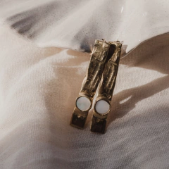 Aros Tower con Piedra - Bronce