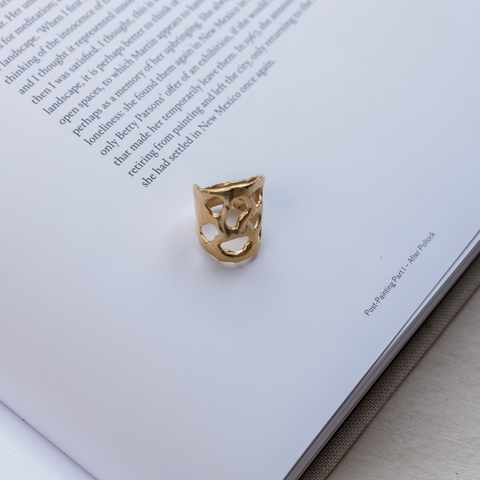 Anillo Coral - Bronce