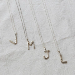 Colgante Inicial Small - Plata 925