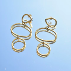 Aros Formas XL - Dorados