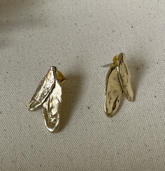 Aros Hojitas Bronce - comprar online