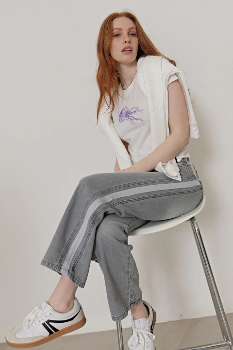 1125.Baggy con cinta hilera - comprar online