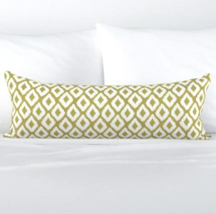 Almohadón Diamond Mustard - comprar online