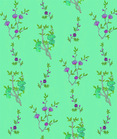 Thai teal fleur