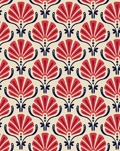 Retro Flower Peach - comprar online