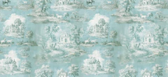 French Toile Sage en internet