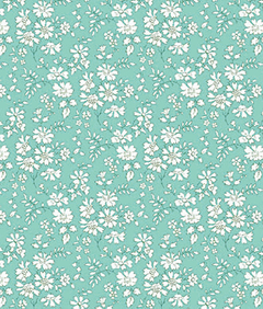 Corte Fleurette Teal