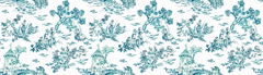 Toile Teal - Florencia Carlés