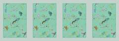 Set 4 diseños Thai para individuales! - Florencia Carlés